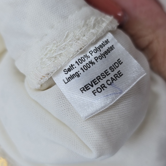 Alexia Admor Lace Sleeveless Ivory Cream Dress Size XL - Picture 9 of 9